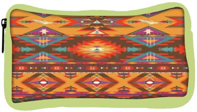 

Snoogg Eco Friendly Canvas Aztec Pattern Cream Stuff Student Pen Pencil Case Coin Purse Pouch Cosmetic Makeup Bag (GREEN) Pouch(Multicolor)