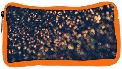 

Snoogg Eco Friendly Canvas Wave Crystal Reflection Student Pen Pencil Case Coin Purse Pouch Cosmetic Makeup Bag (ORANGE) Pouch(Multicolor)