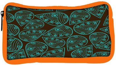 

Snoogg Eco Friendly Canvas Green Pattern Leaves Designer Student Pen Pencil Case Coin Purse Pouch Cosmetic Makeup Bag (ORANGE) Pouch(Multicolor)