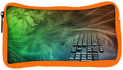 

Snoogg Eco Friendly Canvas Abstract Internet Background With Colors Student Pen Pencil Case Coin Purse Pouch Cosmetic Makeup Bag (ORANGE) Pouch(Multicolor)