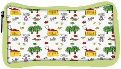 

Snoogg Eco Friendly Canvas Girls In The Park Designer Student Pen Pencil Case Coin Purse Pouch Cosmetic Makeup Bag (GREEN) Pouch(Multicolor)