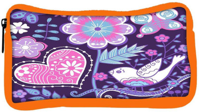 

Snoogg Eco Friendly Canvas Seamless Texture With Flowers Student Pen Pencil Case Coin Purse Pouch Cosmetic Makeup Bag (ORANGE) Pouch(Multicolor)