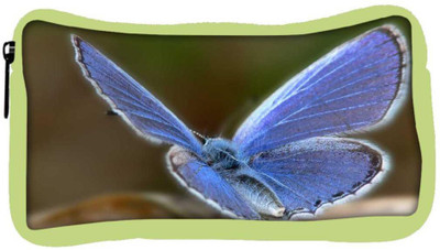 

Snoogg Eco Friendly Canvas Light Blue Butterfly Designer Student Pen Pencil Case Coin Purse Pouch Cosmetic Makeup Bag (GREEN) Pouch(Multicolor)