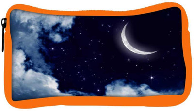 

Snoogg Eco Friendly Canvas Moon And Stars 2659 Student Pen Pencil Case Coin Purse Pouch Cosmetic Makeup Bag (ORANGE) Pouch(Multicolor)