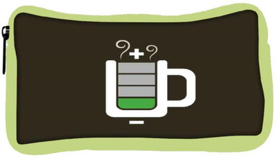 

Snoogg Eco Friendly Canvas Coffee Battery Charge Student Pen Pencil Case Coin Purse Pouch Cosmetic Makeup Bag (GREEN) Pouch(Multicolor)