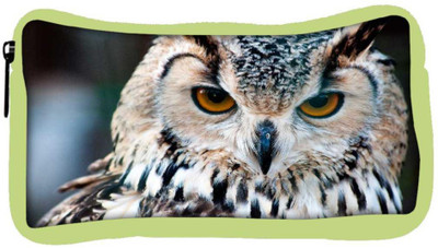 

Snoogg Eco Friendly Canvas Owl Close Up Portrait Student Pen Pencil Case Coin Purse Pouch Cosmetic Makeup Bag (GREEN) Pouch(Multicolor)