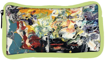 

Snoogg Eco Friendly Canvas Wall Art Painting Student Pen Pencil Case Coin Purse Pouch Cosmetic Makeup Bag (GREEN) Pouch(Multicolor)