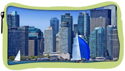 

Snoogg Eco Friendly Canvas White And Blue Boat Designer Student Pen Pencil Case Coin Purse Pouch Cosmetic Makeup Bag (GREEN) Pouch(Multicolor)