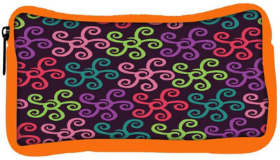 

Snoogg Eco Friendly Canvas Colorful Floral Seamless Pattern In Cartoon Style Seamless Pattern Student Pen Pencil Case Coin Purse Pouch Cosmetic Makeup Bag (ORANGE) Pouch(Multicolor)
