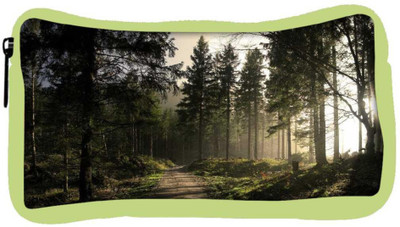 

Snoogg Eco Friendly Canvas Forest Pathway Designer Student Pen Pencil Case Coin Purse Pouch Cosmetic Makeup Bag (GREEN) Pouch(Multicolor)