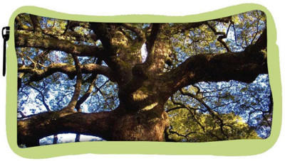 

Snoogg Eco Friendly Canvas Multiple Branched Tree Designer Student Pen Pencil Case Coin Purse Pouch Cosmetic Makeup Bag (GREEN) Pouch(Multicolor)