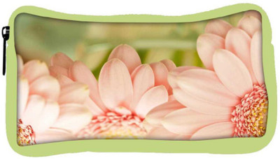 

Snoogg Eco Friendly Canvas Blue Flower Designer Student Pen Pencil Case Coin Purse Pouch Cosmetic Makeup Bag (GREEN) Pouch(Multicolor)