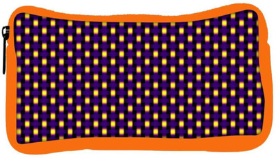 

Snoogg Eco Friendly Canvas Blurry Pattern Designer Student Pen Pencil Case Coin Purse Pouch Cosmetic Makeup Bag (ORANGE) Pouch(Multicolor)