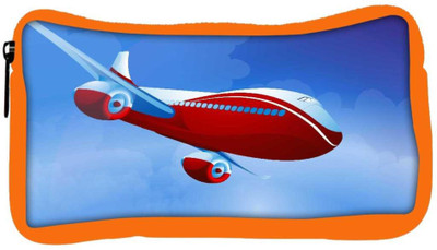 

Snoogg Eco Friendly Canvas Airplane Vector Student Pen Pencil Case Coin Purse Pouch Cosmetic Makeup Bag (ORANGE) Pouch(Multicolor)