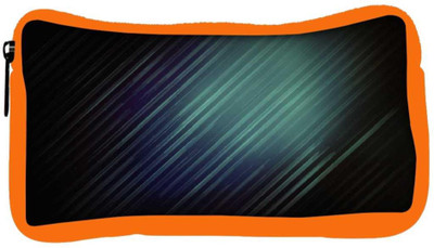 

Snoogg Eco Friendly Canvas Black Background Rays Designer Student Pen Pencil Case Coin Purse Pouch Cosmetic Makeup Bag (ORANGE) Pouch(Multicolor)