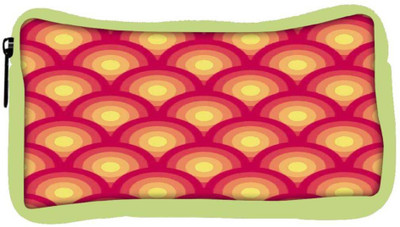 

Snoogg Eco Friendly Canvas Circular Red Pattern 2526 Student Pen Pencil Case Coin Purse Pouch Cosmetic Makeup Bag (GREEN) Pouch(Multicolor)