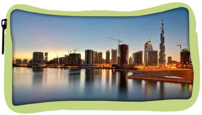 

Snoogg Eco Friendly Canvas Dubai The Dream City Designer Student Pen Pencil Case Coin Purse Pouch Cosmetic Makeup Bag (GREEN) Pouch(Multicolor)