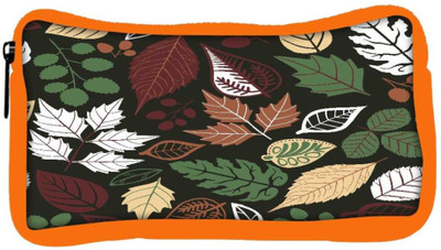 

Snoogg Eco Friendly Canvas Seamless Pattern With Leaf Copy That Square To The Side And Youll Get Seaml Student Pen Pencil Case Coin Purse Pouch Cosmetic Makeup Bag (ORANGE) Pouch(Multicolor)