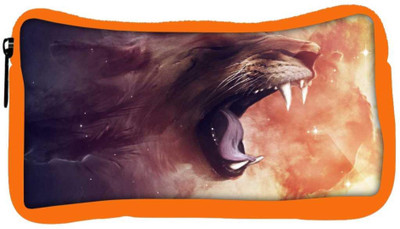 

Snoogg Eco Friendly Canvas Universe Tiger Student Pen Pencil Case Coin Purse Pouch Cosmetic Makeup Bag (ORANGE) Pouch(Multicolor)