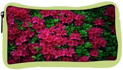 

Snoogg Eco Friendly Canvas Red And Green Leaves Designer Student Pen Pencil Case Coin Purse Pouch Cosmetic Makeup Bag (GREEN) Pouch(Multicolor)