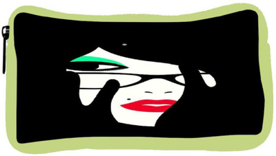 

Snoogg Eco Friendly Canvas Womans Face 2846 Student Pen Pencil Case Coin Purse Pouch Cosmetic Makeup Bag (GREEN) Pouch(Multicolor)