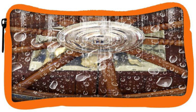 

Snoogg Eco Friendly Canvas Control Wheel Student Pen Pencil Case Coin Purse Pouch Cosmetic Makeup Bag (ORANGE) Pouch(Multicolor)