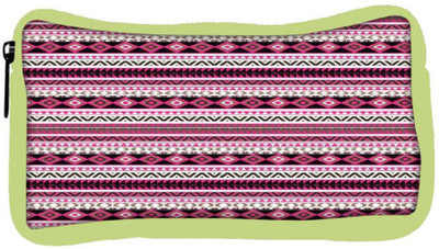 

Snoogg Eco Friendly Canvas Loud Aztec Pink And Black Student Pen Pencil Case Coin Purse Pouch Cosmetic Makeup Bag (GREEN) Pouch(Multicolor)