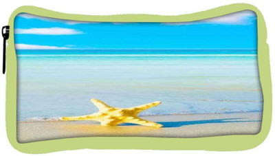 

Snoogg Eco Friendly Canvas Summer Beach Student Pen Pencil Case Coin Purse Pouch Cosmetic Makeup Bag (GREEN) Pouch(Multicolor)
