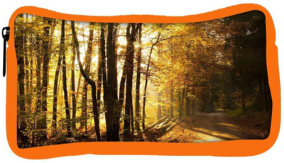 

Snoogg Eco Friendly Canvas Path In Forest Designer Student Pen Pencil Case Coin Purse Pouch Cosmetic Makeup Bag (ORANGE) Pouch(Multicolor)