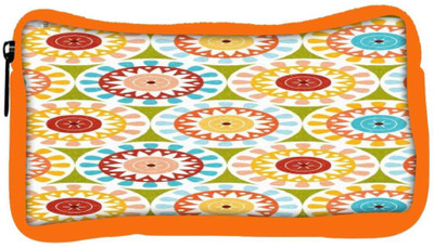 

Snoogg Eco Friendly Canvas Motif Design Green Student Pen Pencil Case Coin Purse Pouch Cosmetic Makeup Bag (ORANGE) Pouch(Multicolor)