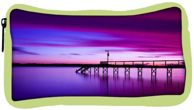

Snoogg Eco Friendly Canvas Lake View Place Designer Student Pen Pencil Case Coin Purse Pouch Cosmetic Makeup Bag (GREEN) Pouch(Multicolor)