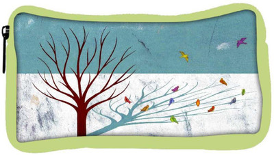 

Snoogg Eco Friendly Canvas Broken Social Scene Feel Good Lost Designer Student Pen Pencil Case Coin Purse Pouch Cosmetic Makeup Bag (GREEN) Pouch(Multicolor)