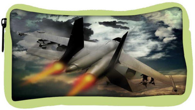 

Snoogg Eco Friendly Canvas Fighter Jet Student Pen Pencil Case Coin Purse Pouch Cosmetic Makeup Bag (GREEN) Pouch(Multicolor)