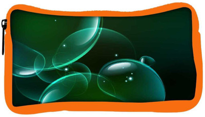 

Snoogg Eco Friendly Canvas Green Bubbles Designer Student Pen Pencil Case Coin Purse Pouch Cosmetic Makeup Bag (ORANGE) Pouch(Multicolor)