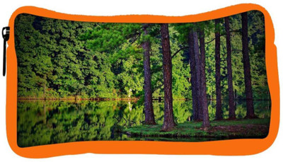 

Snoogg Eco Friendly Canvas Tall Trees On The River Side Designer Student Pen Pencil Case Coin Purse Pouch Cosmetic Makeup Bag (ORANGE) Pouch(Multicolor)