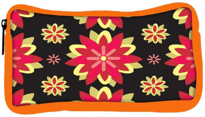 

Snoogg Eco Friendly Canvas Red Flowers Designer Student Pen Pencil Case Coin Purse Pouch Cosmetic Makeup Bag (ORANGE) Pouch(Multicolor)