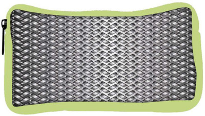

Snoogg Eco Friendly Canvas Pink And Blue Pattern Designer Student Pen Pencil Case Coin Purse Pouch Cosmetic Makeup Bag (GREEN) Pouch(Multicolor)