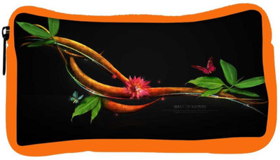 

Snoogg Eco Friendly Canvas Abstract Tree Branch Designer Student Pen Pencil Case Coin Purse Pouch Cosmetic Makeup Bag (ORANGE) Pouch(Multicolor)