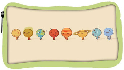 

Snoogg Eco Friendly Canvas Nine Planets Designer Student Pen Pencil Case Coin Purse Pouch Cosmetic Makeup Bag (GREEN) Pouch(Multicolor)