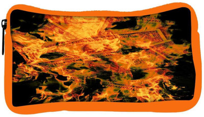 

Snoogg Eco Friendly Canvas Dollars Student Pen Pencil Case Coin Purse Pouch Cosmetic Makeup Bag (ORANGE) Pouch(Multicolor)