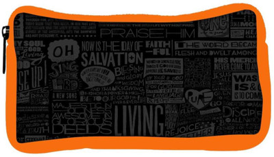 

Snoogg Eco Friendly Canvas Living God Student Pen Pencil Case Coin Purse Pouch Cosmetic Makeup Bag (ORANGE) Pouch(Multicolor)