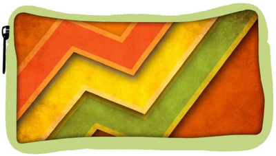 

Snoogg Eco Friendly Canvas Orange Red Yellow Colour Designer Student Pen Pencil Case Coin Purse Pouch Cosmetic Makeup Bag (GREEN) Pouch(Multicolor)