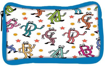 

Snoogg Eco Friendly Canvas Dancing Alphabets Designer Student Pen Pencil Case Coin Purse Pouch Cosmetic Makeup Bag (BLUE) Pouch(Multicolor)