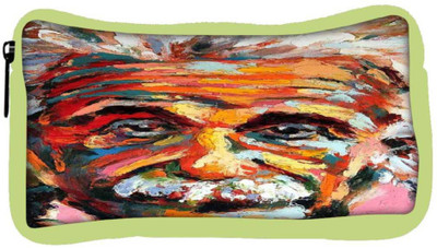 

Snoogg Eco Friendly Canvas Einstein Scientist'S Vision Student Pen Pencil Case Coin Purse Pouch Cosmetic Makeup Bag (GREEN) Pouch(Multicolor)