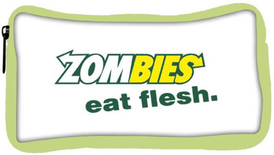 

Snoogg Eco Friendly Canvas Zombies Eat Flesh Student Pen Pencil Case Coin Purse Pouch Cosmetic Makeup Bag (GREEN) Pouch(Multicolor)