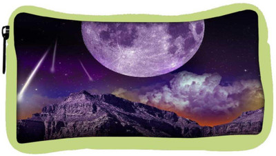 

Snoogg Eco Friendly Canvas Fantasy Night Student Pen Pencil Case Coin Purse Pouch Cosmetic Makeup Bag (GREEN) Pouch(Multicolor)