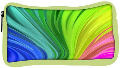 

Snoogg Eco Friendly Canvas Colourful Centric Pattern 2439 Student Pen Pencil Case Coin Purse Pouch Cosmetic Makeup Bag (GREEN) Pouch(Multicolor)