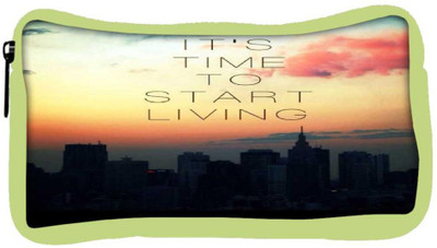 

Snoogg Eco Friendly Canvas Its Time To Start Living Student Pen Pencil Case Coin Purse Pouch Cosmetic Makeup Bag (GREEN) Pouch(Multicolor)