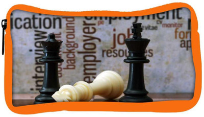 

Snoogg Eco Friendly Canvas Chess And Employment Concept Student Pen Pencil Case Coin Purse Pouch Cosmetic Makeup Bag (ORANGE) Pouch(Multicolor)