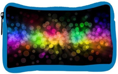 

Snoogg Eco Friendly Canvas Multiple Colorful Bubbles Designer Student Pen Pencil Case Coin Purse Pouch Cosmetic Makeup Bag (BLUE) Pouch(Multicolor)